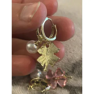 A034 earring fashion jewlery hoop thumbnail 8