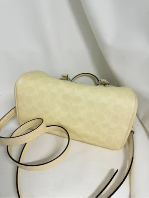 coach Rowan Satchel Bag In Signature Canvas cv961 thumbnail 3