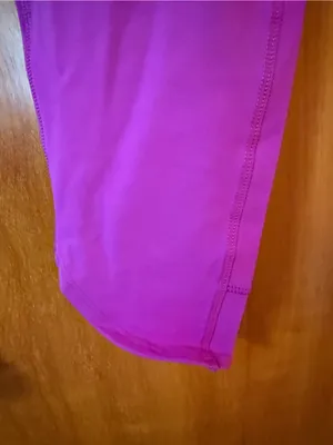Savvi Fit Dancer Leggings Fuchsia Colorful Athleisure Yoga Walk Womens NWT Large thumbnail 3