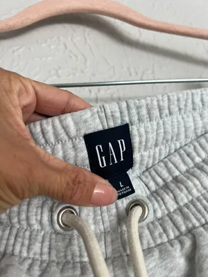 Gap soft classic jogger heather gray  sweatpants L thumbnail 5
