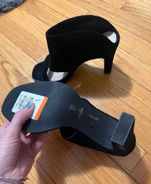 42 Gold Linx heel Black Size 8 thumbnail 2