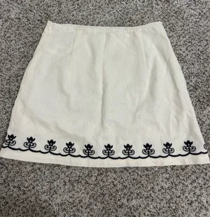 SheIn Cream Skirt thumbnail 2