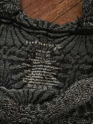 NWOT Free People Love Letter Cami in Black thumbnail 5