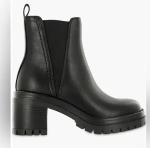Mia Adea Platform Chelsea Boot (Women) SIZE 8 new BLACK thumbnail 2