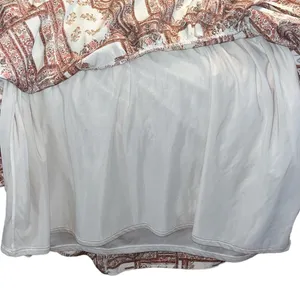ENTRO Carmen Botanical Flutter Sleeve Dress Size M thumbnail 6
