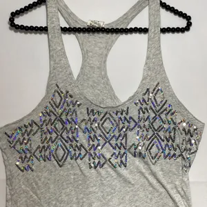Pink grey sparkle active top thumbnail 2