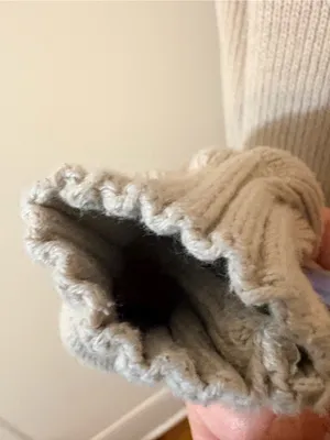 Hollister Beige Half-Zip Knit Sweater thumbnail 5