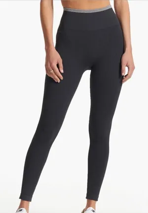 Vuori Helix Seamless Leggings, Black thumbnail 1