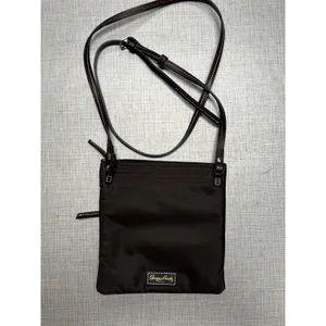 Dooney & Bourke Crossbody Bag Brown Nylon North South‎ Triple Zip thumbnail 2