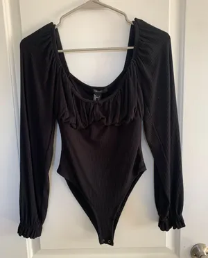 Forever 21 Long Sleeve Bodysuit thumbnail 1