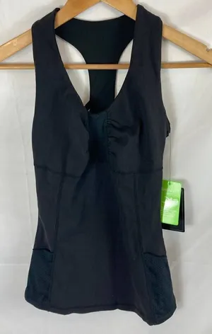NWT Glyder Racerback Athletic Tank Black Size XS thumbnail 1