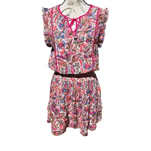 Natural Life NWOT Lyla Pink Floral‎ Print Dress Sleeveless Women's Small thumbnail 2