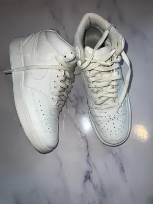 Nike Court Vision Mid Basketball Sneakers CD5436-100 White New Women's Size 8.5 thumbnail 11