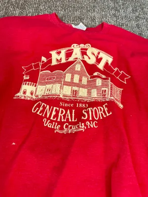 Mast general store crewneck Red Size XXL thumbnail 2