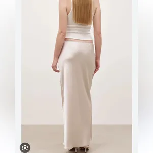 BOA - Satin Mid Rise Maxi Skirt - Champagne thumbnail 2