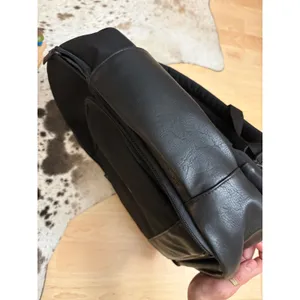 BEIS Black Travel Backpack thumbnail 10