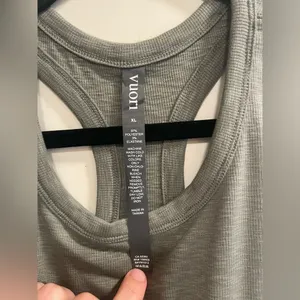 NWOT Vuori Sunrise High Neck Tank thumbnail 3