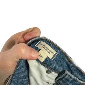 Madewell Tall Mid Rise Perfect Vintage Jean Ainsdale Wash‎ Distressed Womens 26T thumbnail 8