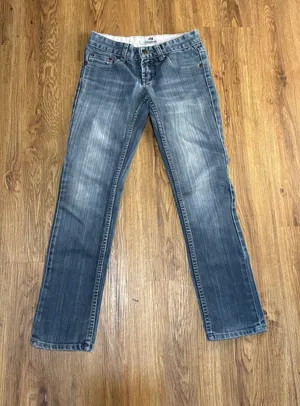 Y2K vintage low rise jeans thumbnail 1