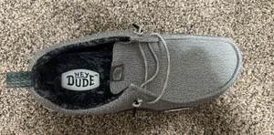 Men’s Hey Dude H20 Grey 9 thumbnail 4