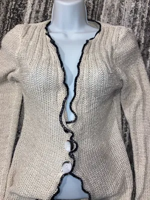 NWOT Kimchi Blue Joel Longline Cardigan size small thumbnail 2