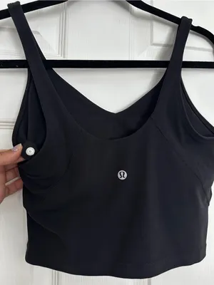 Lululemon Align Tank *A/B Cup – Black – 6 thumbnail 9