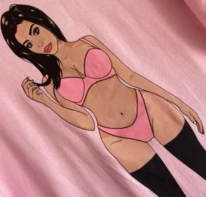 Kylie Jenner "THICK" Graphic Tee - Size Large - Brand New thumbnail 4