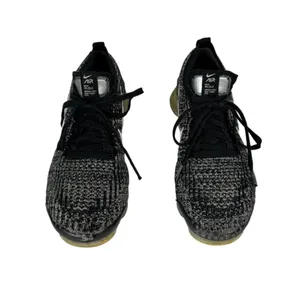 Nike Air VaporMax Flyknit 3 Athletic Running Shoe Sneaker Sz 9 Womens Black thumbnail 2