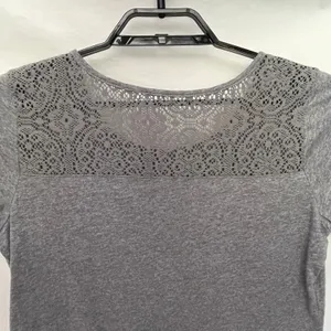 Disney Parks Winnie the Pooh Graphic Women Tee Top Sz M Lace Back Whimsical Cozy thumbnail 12