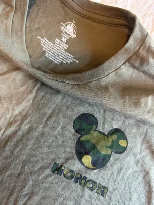 Mickey Disney Veterans Day Honor Tshirt  thumbnail 2