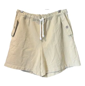 Madewell Womens‎ Large L Terry Pull-On Shorts Muted Khaki Green NJ812 Spring 23 thumbnail 1