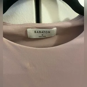 Aritzia babaton sculpted bodysuit with shoulder pads. thumbnail 6