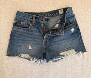 Women's We The Free Denim Shorts thumbnail 1