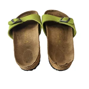 Birkenstock Madrid Sandals Slides Lime Green Birko Flor 39 US Womens 8 thumbnail 5