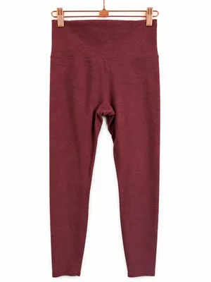 Vuori Daily Legging Heathered Mauve High Rise Yoga Pants Small thumbnail 2
