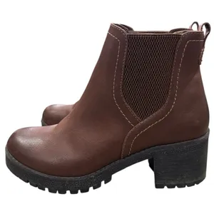 Eastland Tamara Women's 8.5 Black Leather Chelsea Boots Slip On Ankle Classic thumbnail 12