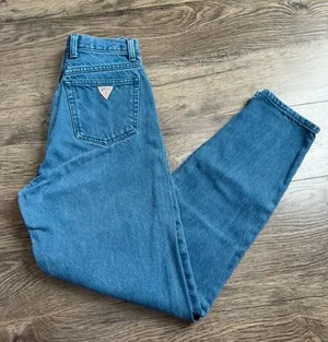 EUC Womens GUESS by Georges Marciano USA Made‎ cotton high rise jeans VTG sz 29 thumbnail 1