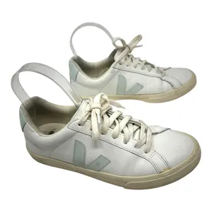 Veja Esplar Leather White Sneakers Size 38 (US 7) thumbnail 4