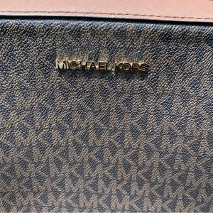 Michael Kors Jet Set Brown/Acorn Large Crossbody Purse thumbnail 3