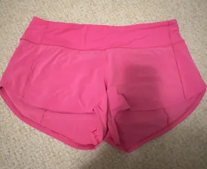 Lululemon Sonic Pink Speed Shorts 2.5" thumbnail 1