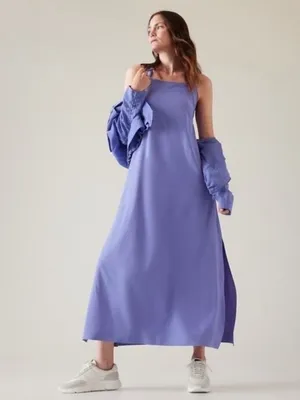 Athleta Arrival Cross Back Dress Size XS thumbnail 2