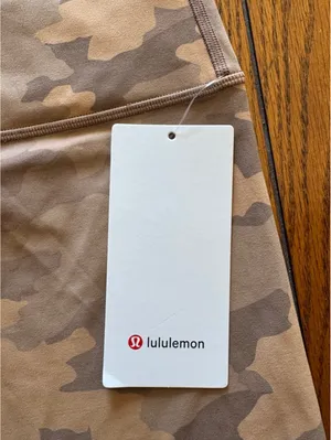 Lululemon Align High Rise 28” Heritage Camo Beige Multi Size 20 NWT thumbnail 5