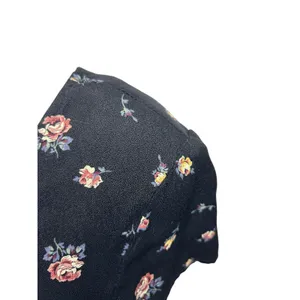 VTG 90s Decked Out Floral Belted Maxi Grunge Whimsigoth Medium Y2K Retro Boho thumbnail 15