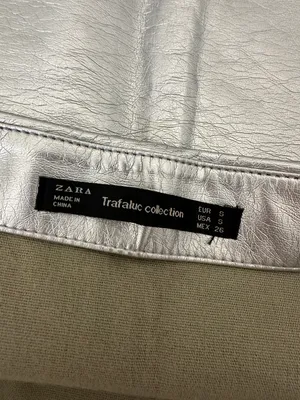ZARA Faux Leather Miniskirt thumbnail 3