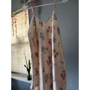 Romantic vintage Dentelle satin slip dress thumbnail 6