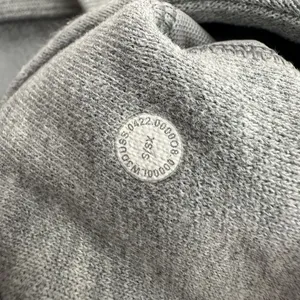 Lululemon Scuba Oversized Half Zip Hoodie Heathered Core Medium Grey W XS Small thumbnail 6