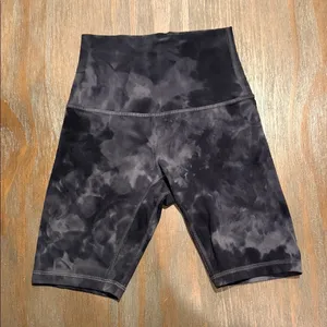 Lululemon Align Shorts‎ 8" Diamond Dye Pitch Grey Graphite Grey Size 0 thumbnail 4
