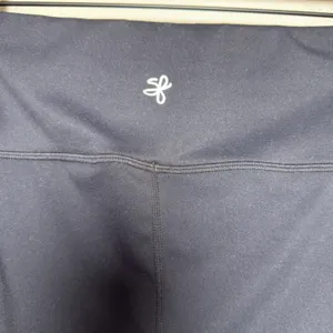Sweetflexx Womens Leggings 18 Black Ruched Resistance Band Pockets Athletic thumbnail 4
