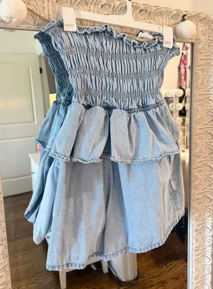 Denim romper  thumbnail 1
