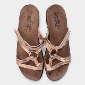 NAOT Carmen Soft Rose Gold Leather Sandals EU 37 US 6-6.5 thumbnail 6